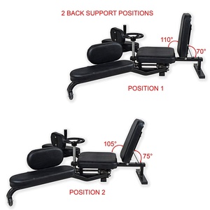 Doublewin Home Gym Fitness Leg <strong>Stretch</strong> <strong>Machines</strong> with Adjustable Wheel and Gear System - Product Image 5