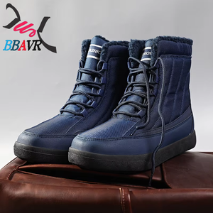 Botas de Nieve y Arena Impermeables para Parejas, Talla Grande, Estilo Cortavientos, Zapatos de Algodón para Invierno y Otoño - Product Image 2