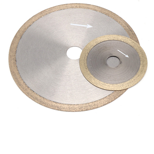 Hoja de sierra de diamante para vidrio, extremadamente duradera, fina y sinterizada, para cortar y recortar cuarzo, topacio, vidrio y ágatas - Product Image 3