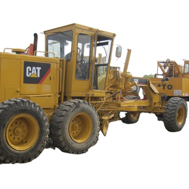 США оригинальная загрузка автогрейдера CAT 12H, Caterpillar 12H загрузка в Нигерию, погрузка CAT 12H