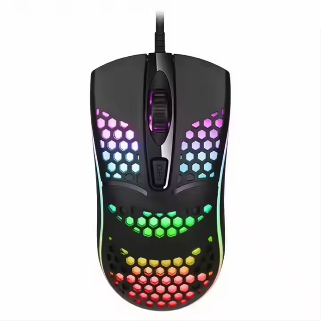 Ergonomic RGB Gaming Mouse Wholesale Optical Wired Led RGB Gaming Mouse Lightweight Gamers MouseComputer Usb Wired Mouse Gaming