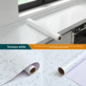 Papel Tapiz de PVC Moderno y Duradero, Textura de Mármol, <span class=keywords><strong>Autoadhesivo</strong></span>, Vinilo Impermeable, Resistente al Aceite y a Altas Temperaturas, Revestimiento <span class=keywords><strong>para</strong></span> Paredes - Product Image 6