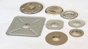 <span class=keywords><strong>Clips</strong></span> en acier inoxydable lisses et ronds à verrouillage automatique de qualité industrielle, diamètre extérieur de 38 mm pour systèmes CVC - Product Image 6