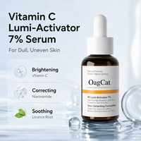 Sérum Visage Éclaircissant et Unifiant OEM/ODM 7% VC Lumi Activator avec Acide Azélaïque et Acide Kojique pour un Teint Lumineux 30ml