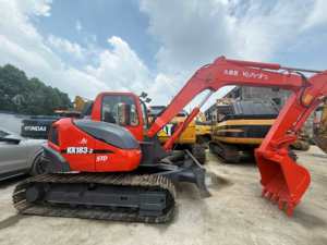Excavadora Usada KUBOTA de 8 Toneladas, Modelo KX183-3 KX 183 8T, Lista para Enviar, en Buenas Condiciones, para Espacios Reducidos - Product Image 5