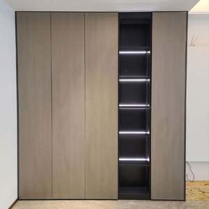 Meubles de chambre à coucher de style français personnalisés, luxueux, en bois massif, placard blanc - Product Image 4