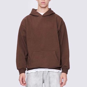 <span class=keywords><strong>Sudadera</strong></span> con <span class=keywords><strong>Capucha</strong></span> Gruesa y Cálida de Mezcla de Algodón Transpirable de 430 g/m², <span class=keywords><strong>Sudadera</strong></span> Unisex de Estilo Urbano Informal para Uso Diario - Product Image 3