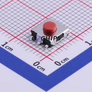 UK-B0230G31-SPJZ25Y Tactile Switch SMD-4P,6.2x6.2mm Switch Single Pole Single Throw Round Button 2.5N Vertical Mount - Product Image 1