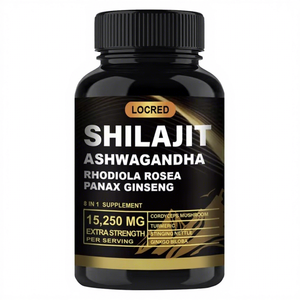 Private Label Immunity Boost Shilajit Ashwagandha <strong>Capsules</strong> Immune Enhancement-Adult <strong>Herbal</strong> Supplement Not for Pregnant Women - Product Image 1