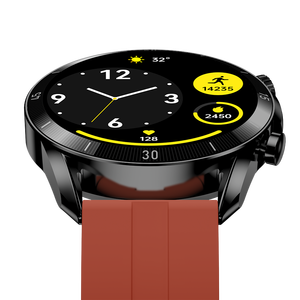 Montre connectée intelligente SMA <span class=keywords><strong>AM07</strong></span> AMOLED avec bracelet en métal et silicone, étanche IP68, calendrier, suivi de la santé et de la forme physique - Product Image 2