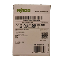 Nuevo Módulo PLC Original Corporation 750-375 FC PROFINET G3 Acoplador de Bus de Campo SPS con RS485 256 I/O 240V/220V/110V