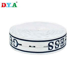 Bán buôn có thể điều chỉnh đầy màu sắc 25 mét Chiều rộng in khuy áo dệt kim băng đàn hồi cho quần áo hàng may mặc quần phụ kiện - Product Image 1