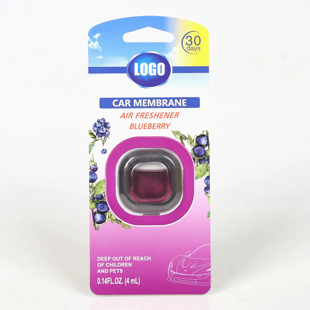 Car Vent Clip Membran Parfüm Lufter frischer Nachfüllen Auto flüssiges Parfüm