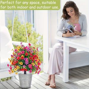 Flores Artificiales Realistas para Jardín, con Material Duradero, se Pueden Insertar en el Suelo - Product Image 4