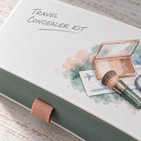 Boîte cosmétique de luxe personnalisée avec logo, en carton rigide mat, emballage vide, style tiroir, boîte cadeau