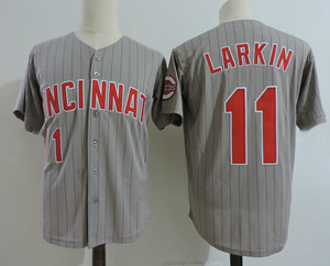 Venta al por Mayor de Camisetas de Béisbol Bordadas Personalizadas de Alta Calidad para Hombre, Equipos Rojos - Product Image 2