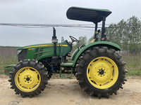 Nuevo Tractor agrícola John y Deere usado original de 120 HP 4x4 con implementos completos a precios muy baratos para la venta
