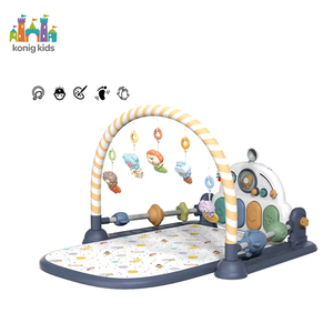 Konig niños multifuncional bebé Fitness Pedal Piano jugar <span class=keywords><strong>gimnasio</strong></span> recién nacido juguetes Playmat bebé juguetes 0-12 meses - Product Image 2