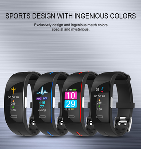 Bracelet intelligent OLED 0,96 pouces IP67, montre intelligente Android avec fonction météo <span class=keywords><strong>24H</strong></span>, fonction de liaison à distance, unisexe, noir - Product Image 6