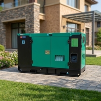 Yumei 15-30KW Leiser Dieselgenerator Wassergekühlt 24V DC Elektrostart 50Hz 220V 99% Effizienz Smart-Modul