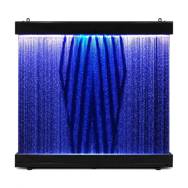 Interactive Digital Water Curtain LED Waterfall Display System for Commercial Hospitality
