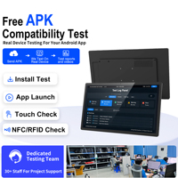 Pantalla Táctil Digital Android de 21.5 Pulgadas con 10 Puntos de Tacto, WiFi 6 y Entrada HDMI para Pedidos Automatizados en Restaurantes
