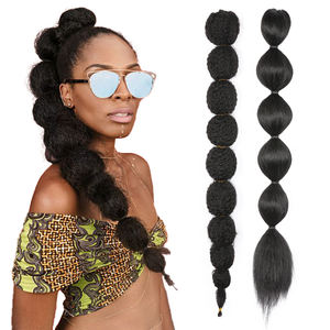 AliLeader-coleta con cordón ajustable <span class=keywords><strong>para</strong></span> mujeres y niños, <span class=keywords><strong>trenzas</strong></span> <span class=keywords><strong>Afro</strong></span>, Caterpillar, Marley, Burbuja, linterna - Product Image 1