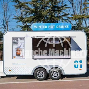 Outdoor Mobile Bbq Fast <b>Food</b> Trailer Hotdog Cart <b>Food</b> <b>Truck</b> for Sale USA - Product Image 1