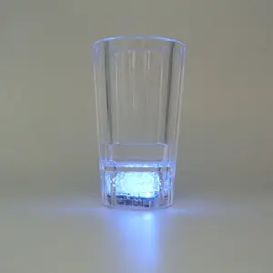 Color Changing LED Light Up Shot Cup Liquid Activated Shot Glass