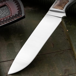 Customizable Tactical Knife High Quality Greek Gods Inspired Stainless Steel Blade Fixed Wood <b>Plastic</b> <b>Pocket</b> Knife Rubber - Product Image 3