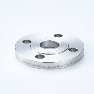 Brida de acero forjado de carbono y titanio de acero inoxidable personalizada, placa de brida ciega roscada de cuello de soldadura DN400 disponible - Product Image 6