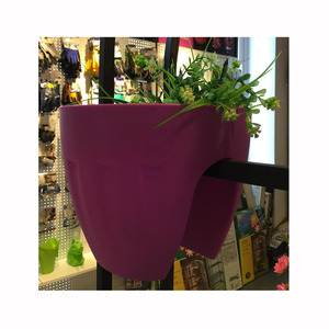 GIARDINO patio ESTERNO ponte ferroviario fioriera Vasi di fiori balcone appeso <span class=keywords><strong>ringhiera</strong></span> fioriere <span class=keywords><strong>per</strong></span> le piante - Product Image 3