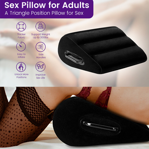 Almohada sexual grande Bdsm Juguetes sexuales para parejas Cama Juguetes sexuales Sexuales Sextoy Juguetes sexuales para hombre Cuña Inflable Pareja Cojín Suministros - Product Image 1