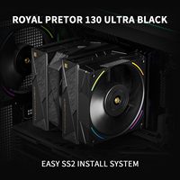 Thermalrlght Royal Pretor 130 Ultra CPU Enfriadores de aire Refrigeración de alto rendimiento 7 Tubos de calor Disipador de calo