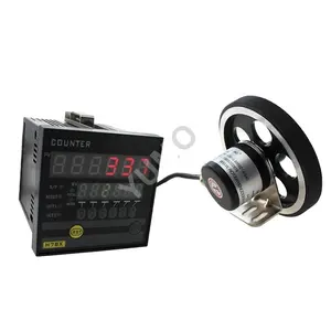 ATK72-C 6 digit digital length measuring counter meter with encoder wheel