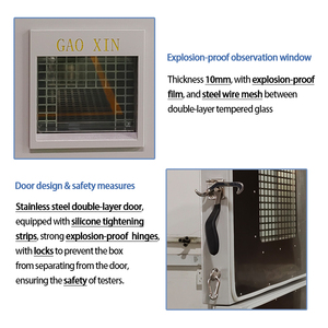 Gaoxin Pin sốc nhiệt buồng thử nghiệm Hot lưu thông không khí sưởi ấm nhanh độ chính xác cao công nghiệp sấy Oven - Product Image 3