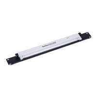 Lampe de rack LED 19 pouces avec logo personnalisé SY, pour armoire réseau, nouvelle lampe 1U en acier laminé à froid SPCC, IP20, CE, RoHS, OEM, ODM
