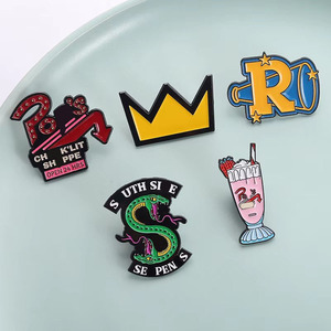 Pin de Solapa Estilo Juego del Fin del Mundo, Popular, Venta al por Mayor, Pin de Esmalte Suave con Diseño de Anime - Product Image 4