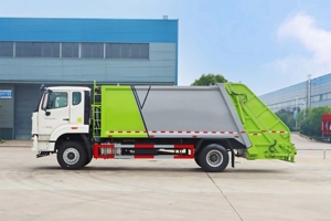 HOWO África Sur Medio 15cbm Diesel Compactador Camión de basura Nuevo Manual Euro 4 Emisión Estándar Popular Elección LH5180 8 Ton - Product Image 3