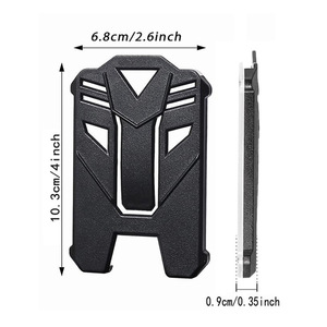 Câble métallique en acier de 1,0 mm pour extérieur, usage transfrontalier, avec boucle de traction facile pour alpinisme, robuste, noir mat, vertical - Product Image 3