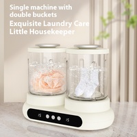 Nouvel Article 12 V Mini Lave-Linge Double Compartiment Multi-Couleurs Résistant pour Sous-vêtements et Chaussettes, Vente Chaude