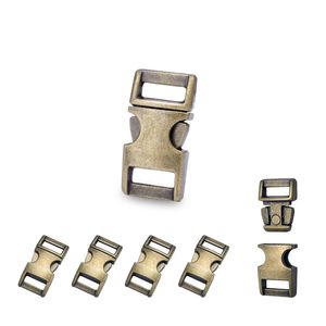 Metalls eitige Entriegelung schnalle Zoll Gurts chnalle Paracord Armband Clip Verschlüsse für Lederband, Hunde halsbänder, Gurte, Gürtel - Product Image 6