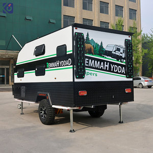 CAMPTRL Remorque <span class=keywords><strong>de</strong></span> camping tout-terrain pour voyages en plein air, camping-car avec salle <span class=keywords><strong>de</strong></span> bain - Product Image 3