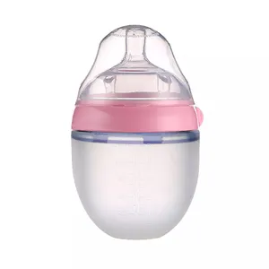OEM Botol Susu Bayi Baru Lahir, 5Oz Baru Menyapih Ramah Lingkungan Anti-kolik untuk Anak Perempuan Menyusui Bayi
