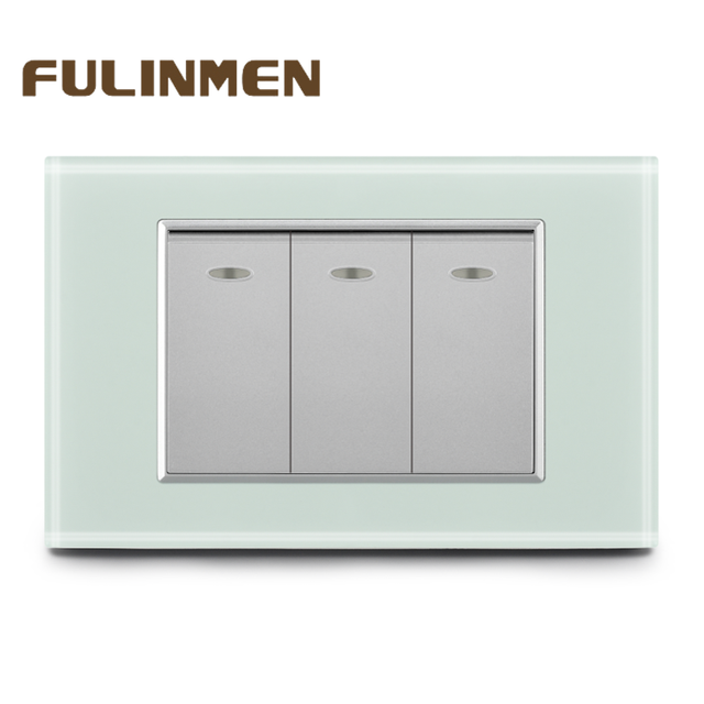 No.1 Wenzhou Factory Professional Manufacture American Electrical Socket Switches Wall Panel Light With Wall Switch