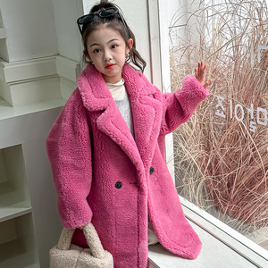 เสื้อโค้ทเด็<span class=keywords><strong>ก</strong></span>แบบหนา สไตล์เ<span class=keywords><strong>ก</strong></span>าหลี ชุดฤดูหนาว คอปก<span class=keywords><strong>ขน</strong></span>แกะ เสื้อผ้าเด็กผู้หญิง <span class=keywords><strong>ขน</strong></span>สัตว์สำหรับเด็<span class=keywords><strong>ก</strong></span> - Product Image 5
