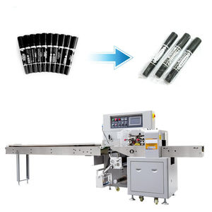 Máquina de rotulador automático personalizada, película eléctrica de plástico para crayones, lápices, marcadores, <span class=keywords><strong>cuadernos</strong></span> con engranaje de Motor - Product Image 3