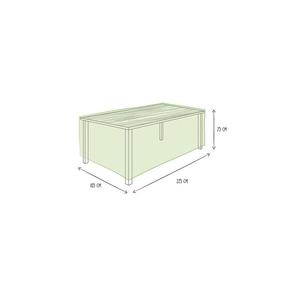 ฝาครอบกลางแจ้ง perel สำหรับโต๊ะสูงถึง220ซม. - Product Image 3