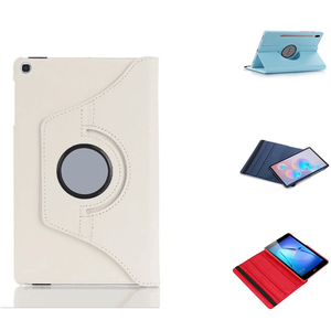 Funda de tableta de cuero Pu de cuerpo completo X524 para <span class=keywords><strong>Samsung</strong></span> <span class=keywords><strong>Galaxy</strong></span> <span class=keywords><strong>Tab</strong></span> <span class=keywords><strong>A7</strong></span> Lite 8,4 T220 T225 360, funda giratoria ajustable con soporte - Product Image 1
