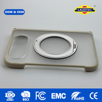 Étui Laudtec Premium OEM personnalisé pour iPhone 18 Duo, injection bicolore, 99% transparent, support magnétique N52, anti-traces de doigts, ODM OEM